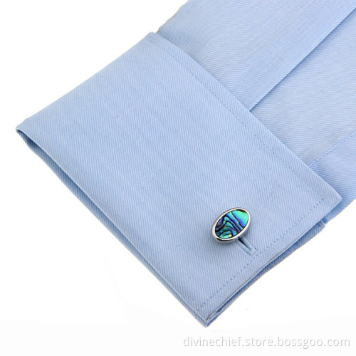 Make Custom Oval Movement Cufflinks Wholesale Cufflinks For Men